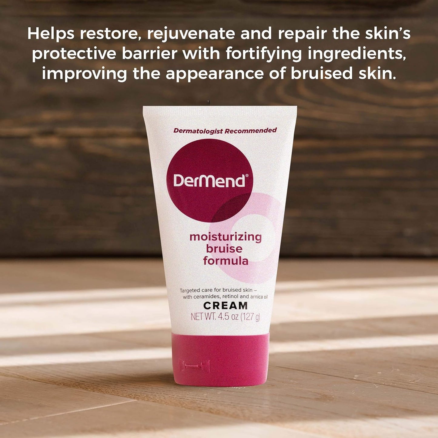 DerMend Arnica Bruise Cream with Vitamin K – 2 Pack (4.5 oz Each) – Skin Moisturizer for Bruising on Arms, Legs & Hands – With Retinol, Glycolic Acid, Ceramides, Niacinamide