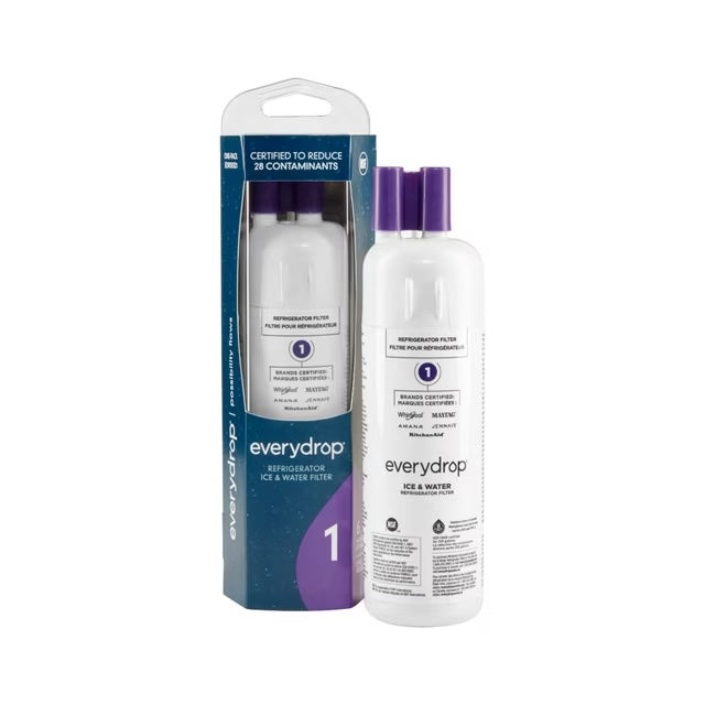 EveryDrop #1 EDR1RXD1 Refrigerator Ice and Water Filter – Replaces W10295370A, 9081, Drop Filter 1
