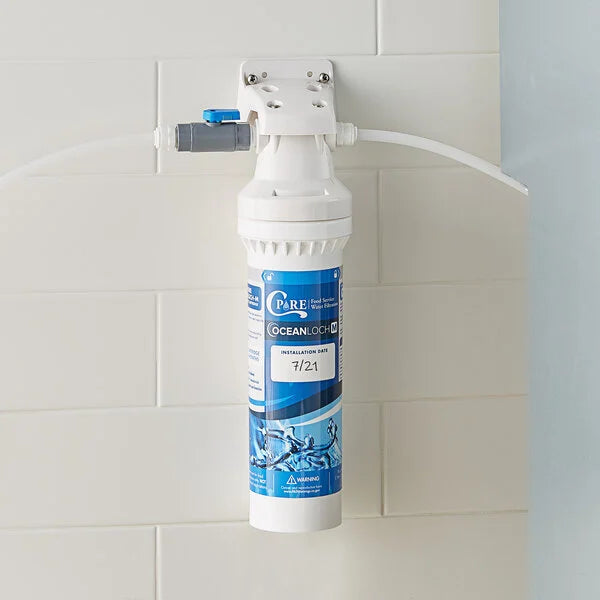 C Pure Oceanloch+ M Water Filtration System – 1 Micron, 15,000-Gallon Capacity, 1.67 GPM Flow Rate – Twist-In Cartridge, Made in USA