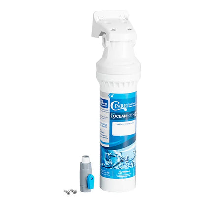 C Pure Oceanloch+ M Water Filtration System – 1 Micron, 15,000-Gallon Capacity, 1.67 GPM Flow Rate – Twist-In Cartridge, Made in USA