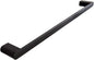 Black Towel Bar – 1 Piece Set, 304 Stainless Steel Wall-Mounted Bathroom Rack