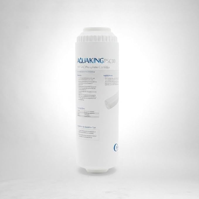 C Pure AQUAKING PSC10 Compatible Water Filter Cartridge 25 Micron 3 GPM 9-3/4"