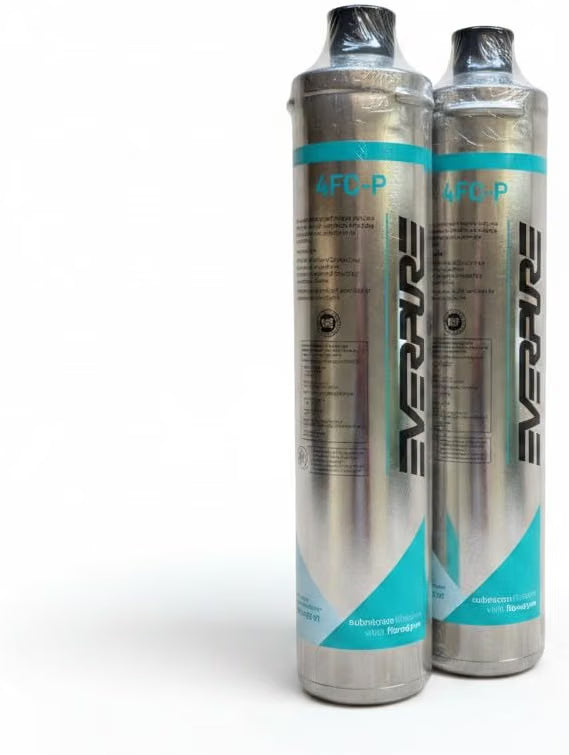 2 Pack Water Filters Compatible with Everpure 4FC-P EV9595-31 (EV9693-10) 0.5 Micron