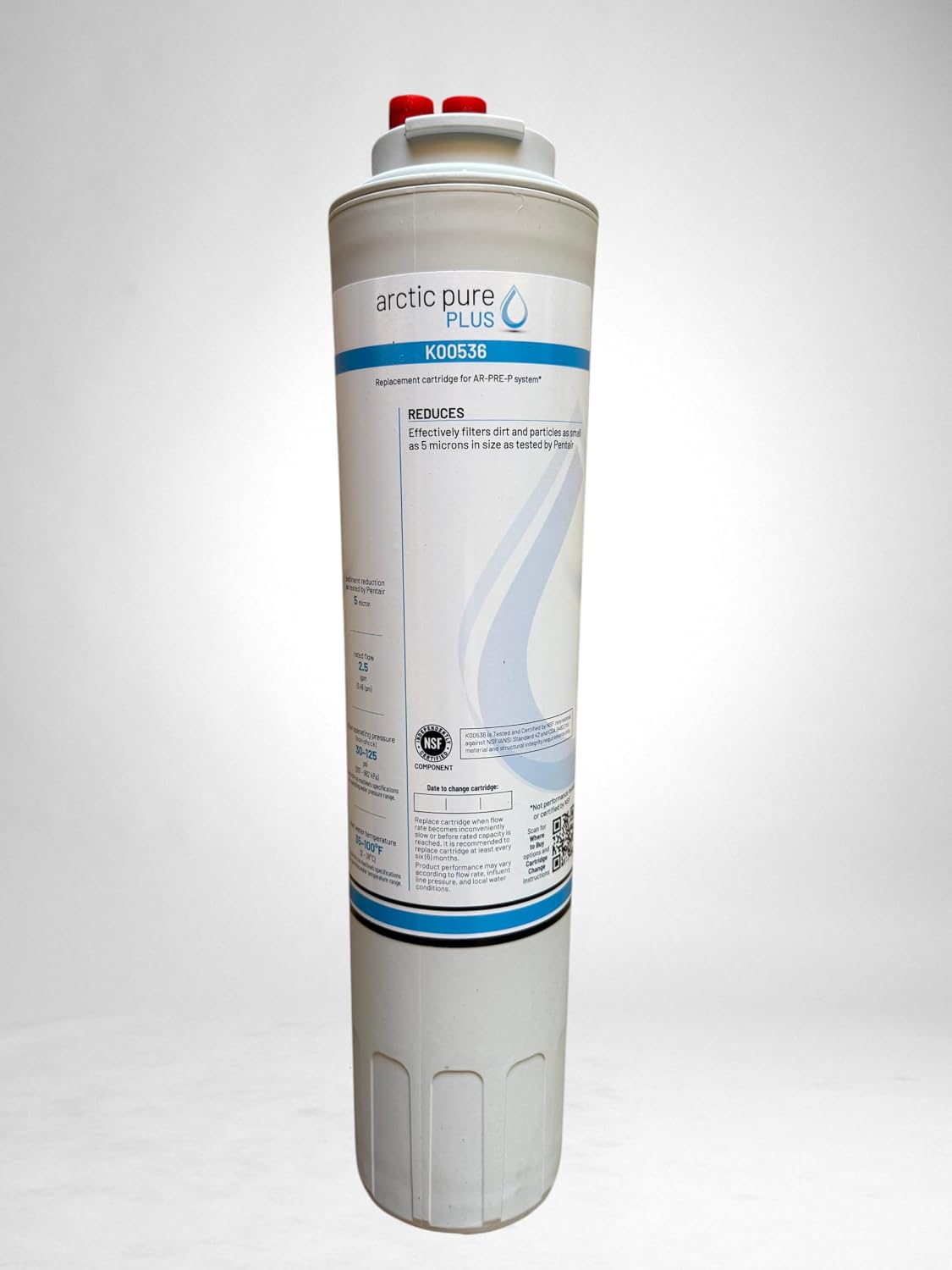 Manitowoc Arctic Pure Plus AR-PREP K00536 K00496 5 Micron Filter Cartridge