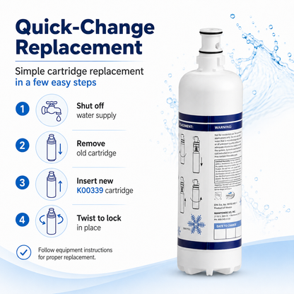 Manitowoc K-00339 Arctic Pure Water Filter Cartridge for AR-20000 & AR-40000