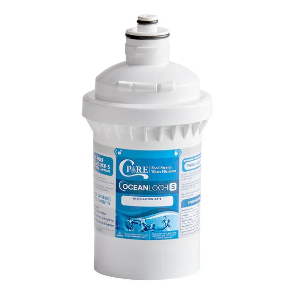 C Pure Oceanloch+ S Water Filter Replacement Cartridge – 1 Micron Rating, 0.75 GPM Flow Rate, 6,000 Gallon Capacity – Sanitary Quick Change – Made in USA – Compatible with Oceanloch-S Models