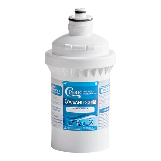 C Pure Oceanloch+ S Water Filter Replacement Cartridge – 1 Micron Rating, 0.75 GPM Flow Rate, 6,000 Gallon Capacity – Sanitary Quick Change – Made in USA – Compatible with Oceanloch-S Models