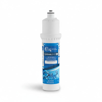 C Pure Oceanloch+ L Water Filter Replacement Cartridge – 1 Micron, 1.67 GPM, 18,000 Gallon Capacity