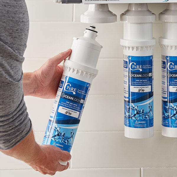 C Pure Oceanloch+ L3 Water Filter Replacement Cartridge – 1 Micron, 5 GPM Flow, 54,000 Gallon Capacity – Sanitary Quick Change – Made in USA